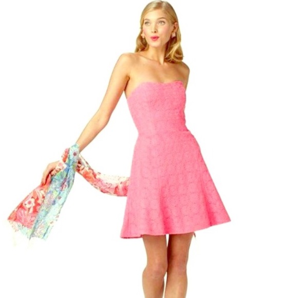 CCO NWT Lilly Pulitzer VTG Daisy Embroidery Dress - Picture 2 of 8